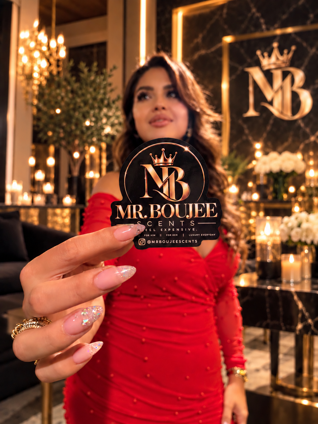 Mr. Boujee Scents boutique brand portrait